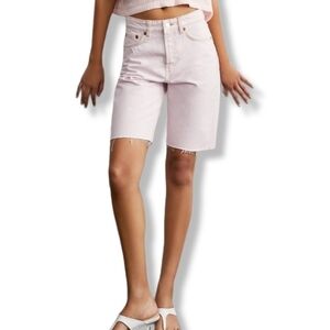 𝅺NEW Zara Pink Denim Shorts